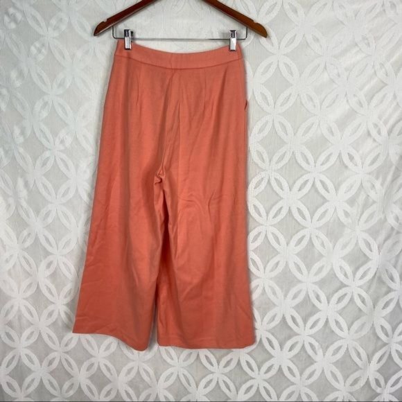 TED BAKER London Rayon Coral Crossover Culottes NWT - Picture 6 of 9